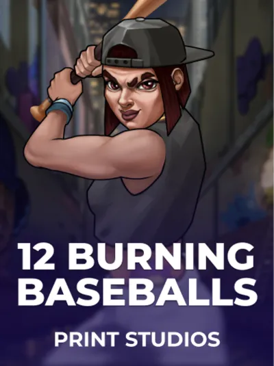 12 Burning Baseballs